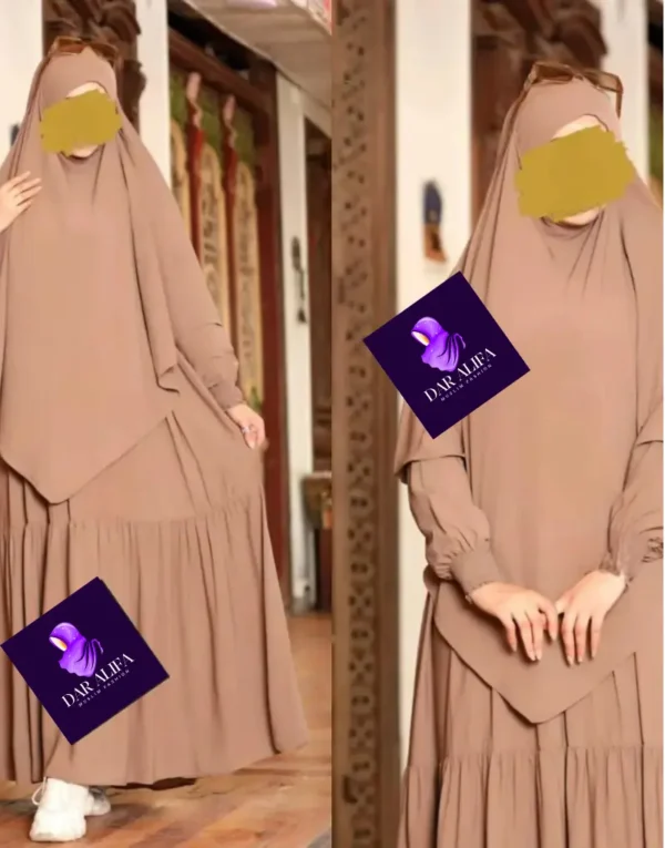 Abaya et Khimar Papillon